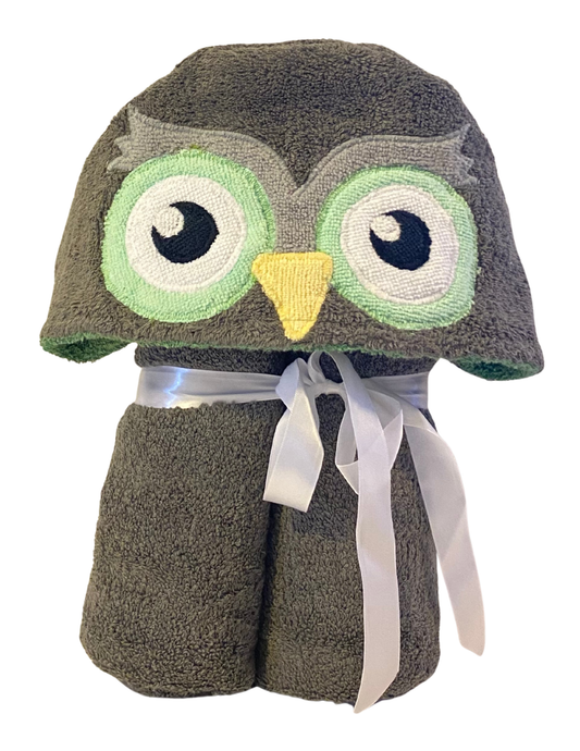 Owl Hooded Towel