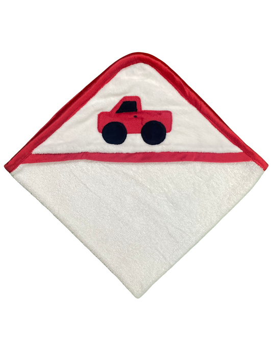 Red Truck Infant Towel