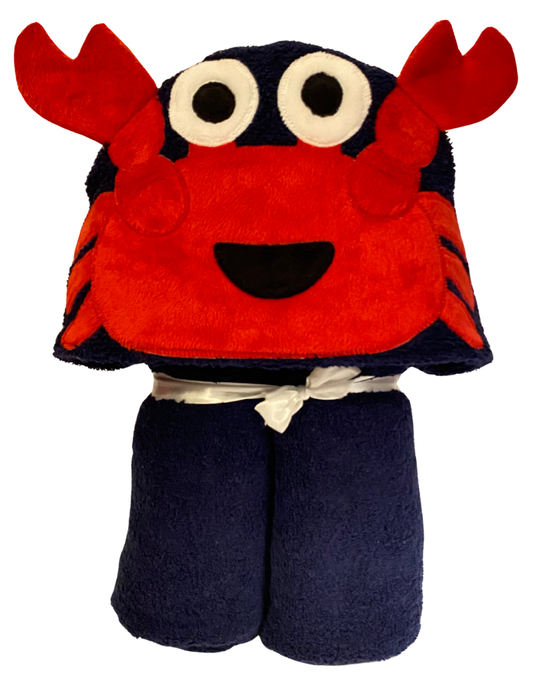 Crab Hooded Towel