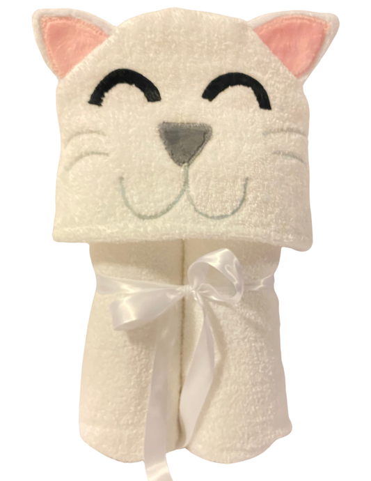 Cat Hooded Towel