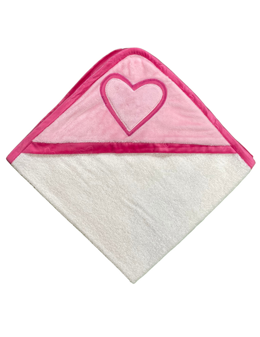 Pink Heart Infant Towel