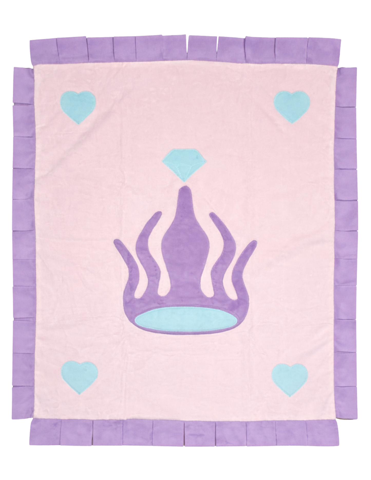 Royal Sparkle Crown Infant Blanket