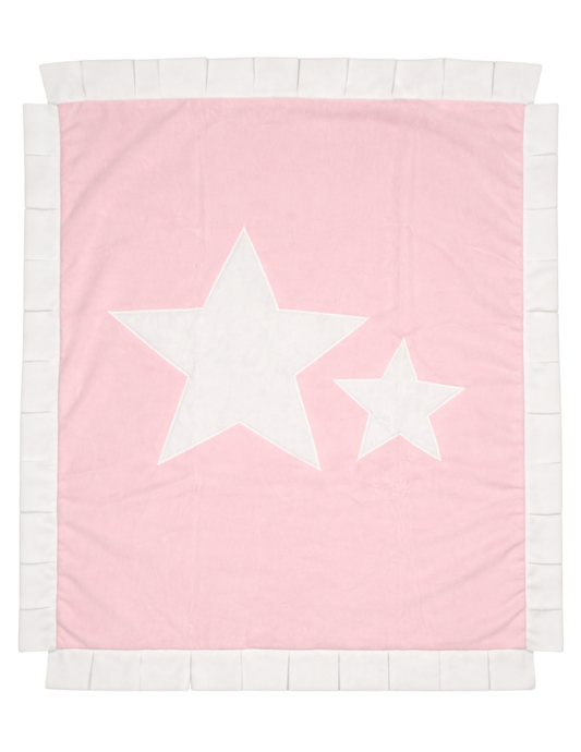 Blushing Starry Dreams Infant Blanket