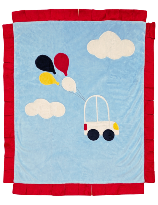 Skybound Balloon Ride Infant Blanket