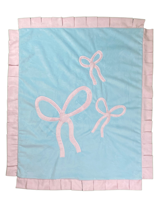 Sweet Ribbon Dreams Infant Blanket