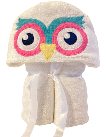 Owl Hooded Towel