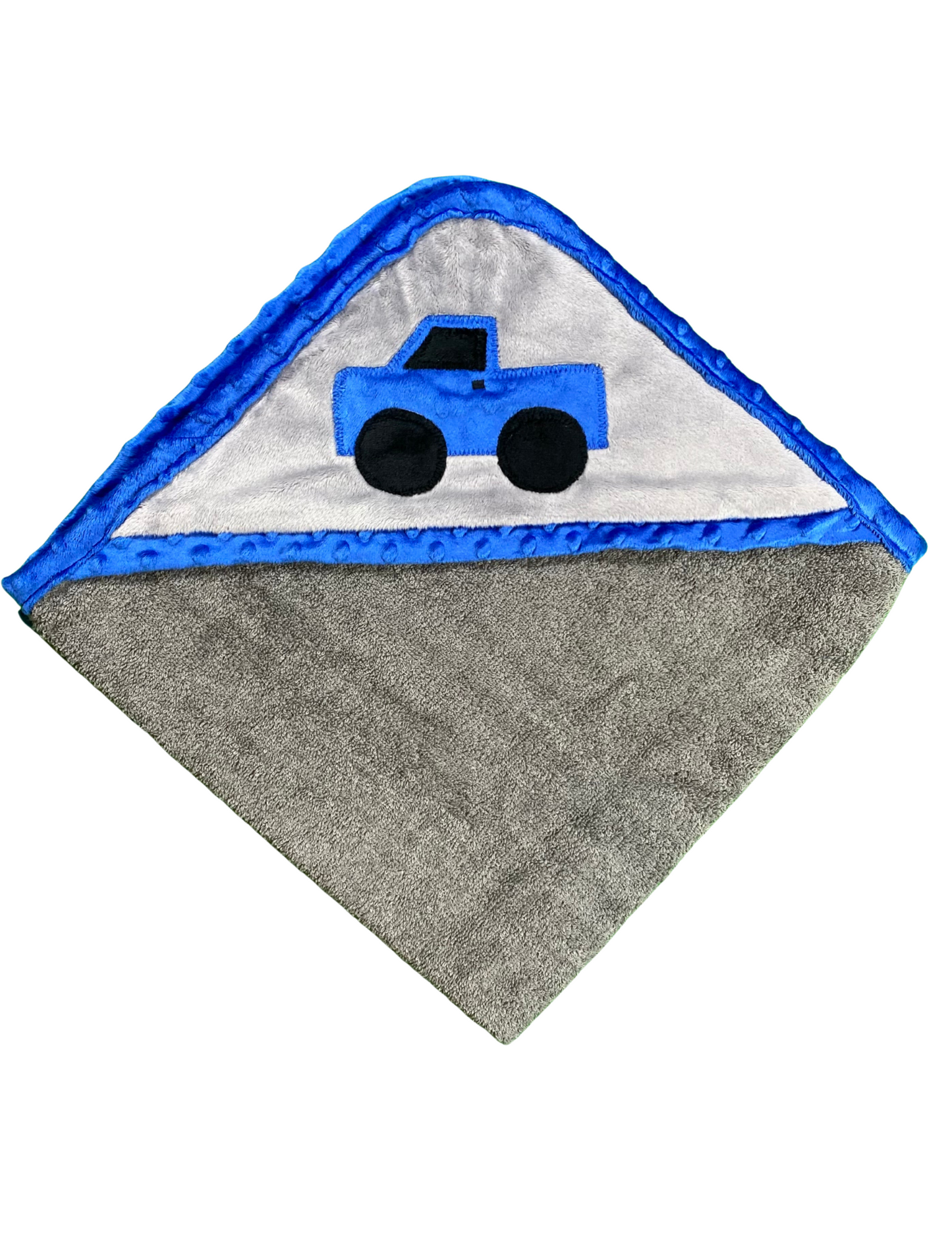 Blue Truck Infant Towel