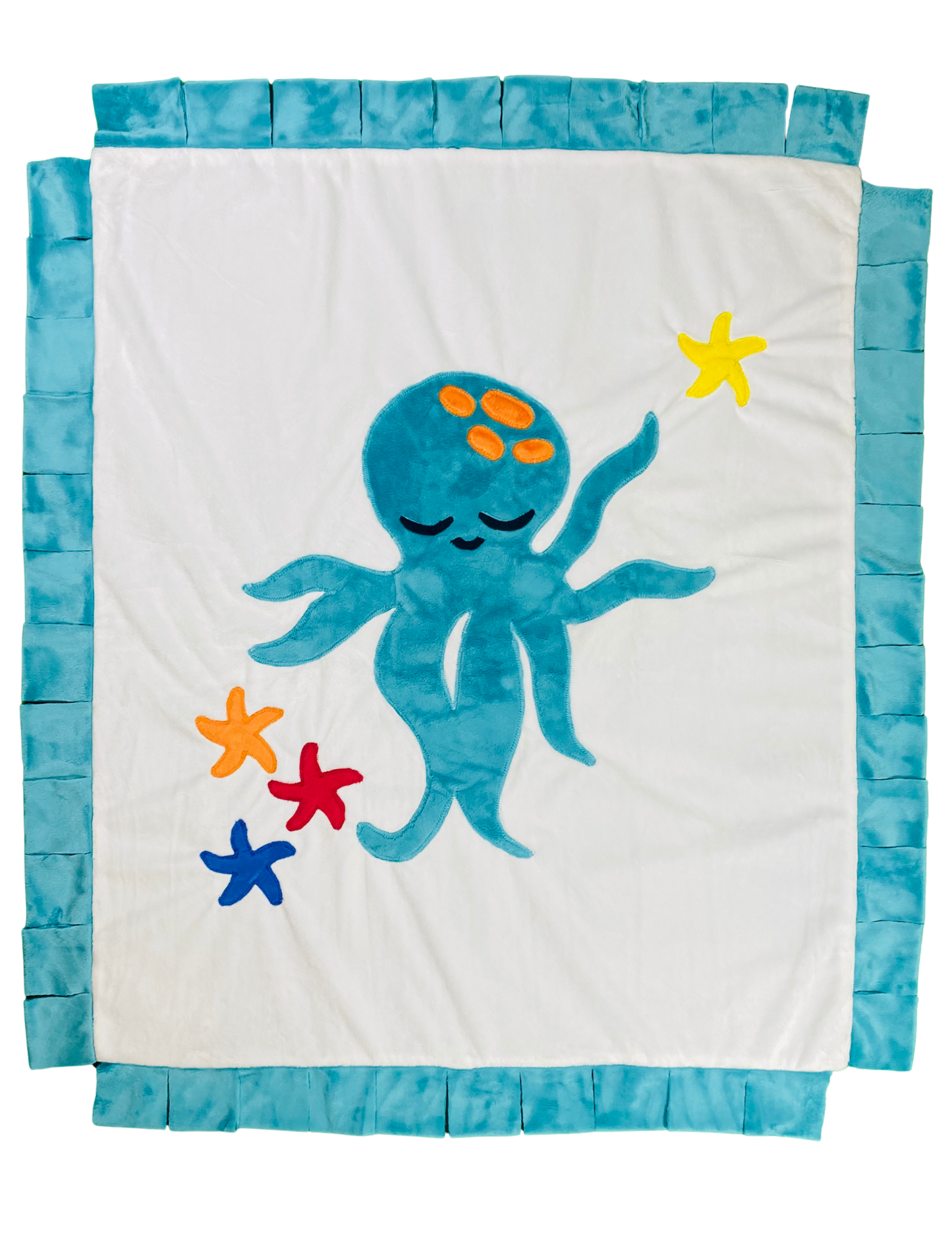 Ocean Drift Octopus Infant Blanket