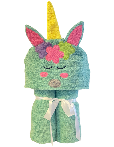 Unicorn Hooded Towel