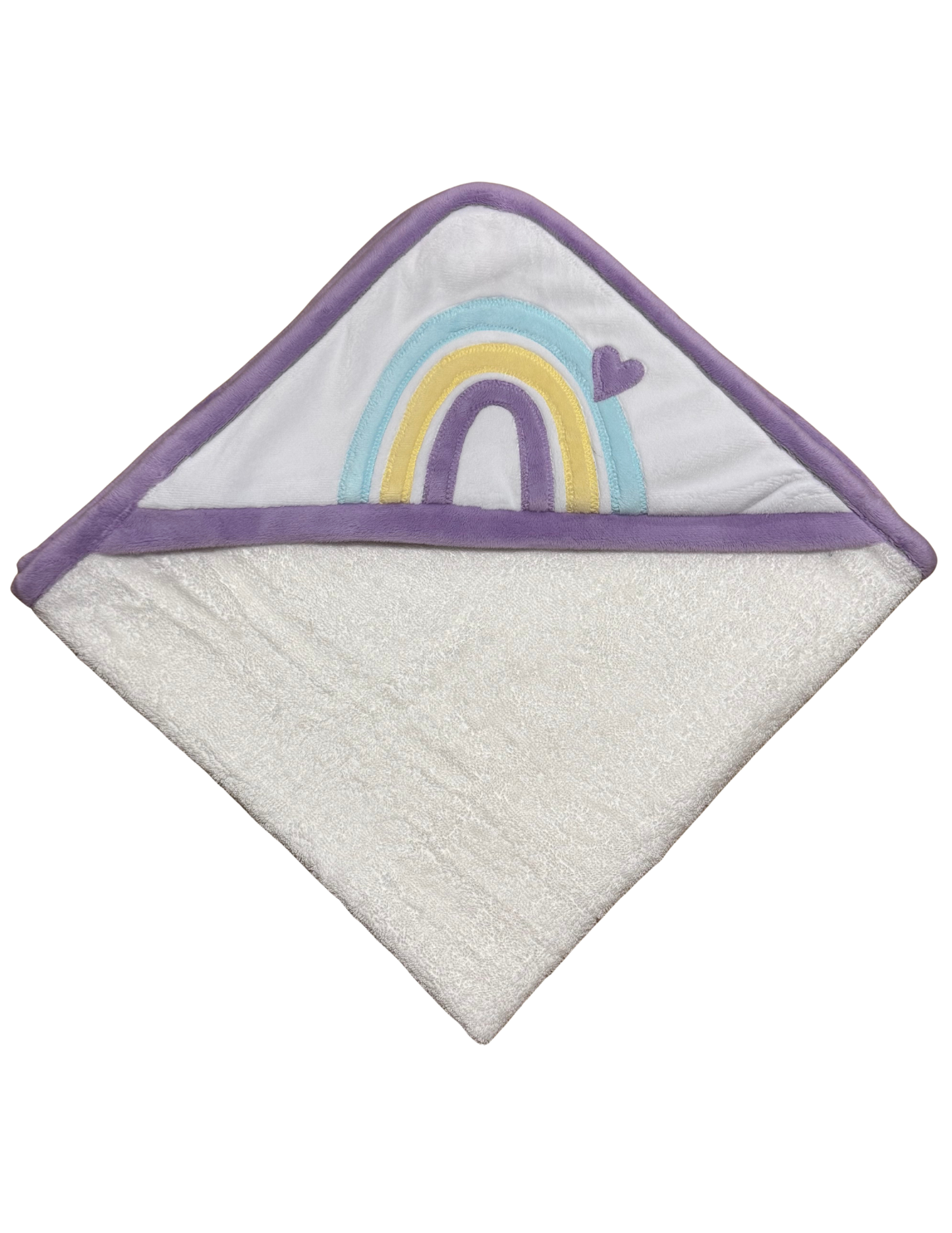 Pastel Rainbow Infant Towel