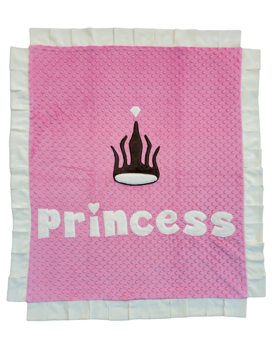 Little Princess Crown Infant Blanket