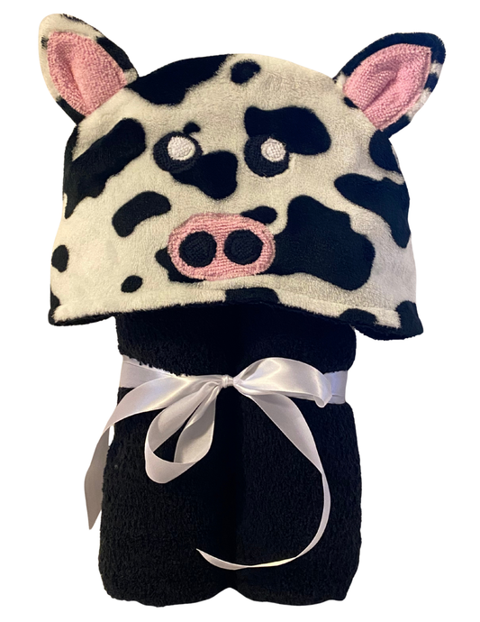 Cow Hooded Towel