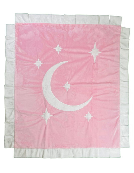 Blushing Moonlight Infant Blanket