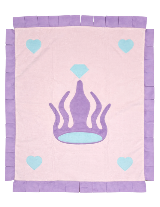 Royal Sparkle Crown Infant Blanket