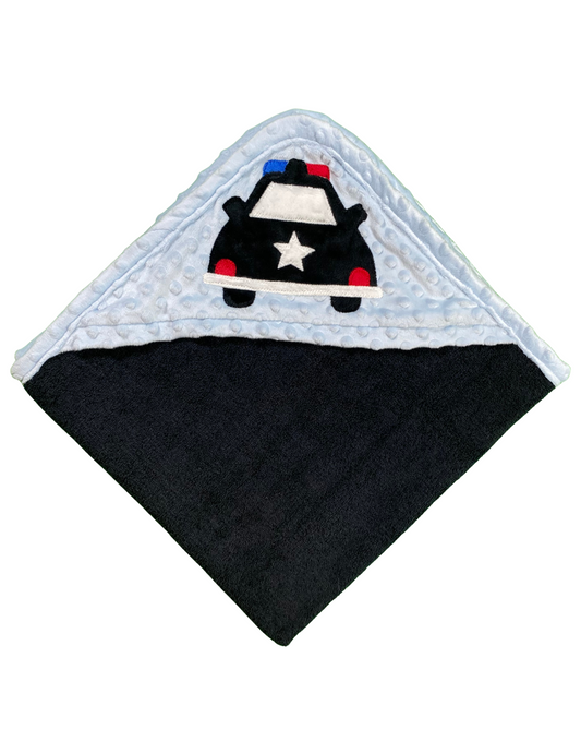 Police Car Infant Towel