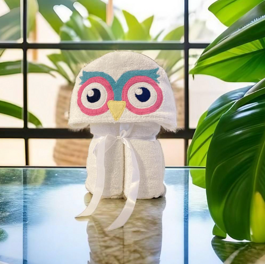 Owl Hooded Towel