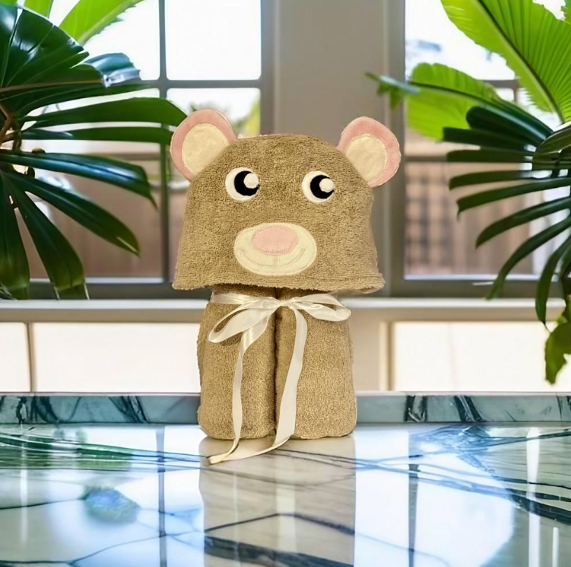 Bear Hooded Towel