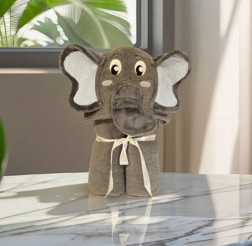 Elephant Hooded Towel