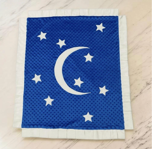 Moon & Stars Infant Blanket